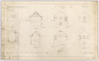 Plans, sections and elevations.