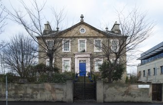 Entrance front from south.