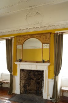 First floor. Drawing room fireplace.