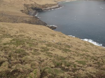 General shot of the formerly cultivated area on Dun.