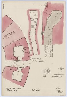 Plans of East Broch of Burray.