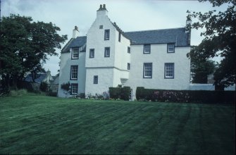 The old manse in Anstruther Easter, built by the minister, James Melville, in 1590. Melville received the Spanish survivors when they landed at Anstruther on 6 December 1588 and recorded the event in detail in his celebrated Diary.