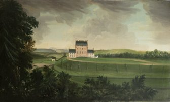 Painting of Craigston Castle