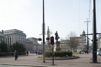 General view of north side of George Square taken from the east.