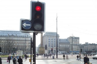 General view of George Square taken from the north.