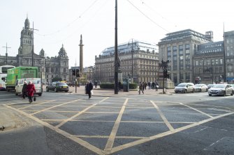 General view of George Square taken from the north west.