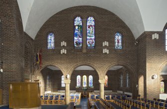 Interior. North transept, view from south
