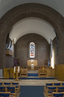 Interior. Chancel, view from east