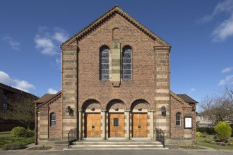 East facade, view from east