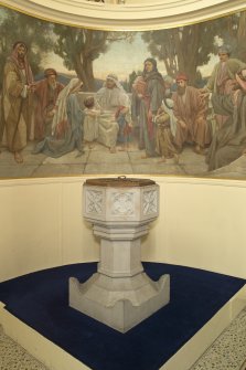 View of font