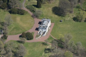 Oblique aerial view of Hardington House, looking to the NE.