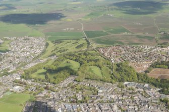 Oblique aerial view of McDonald Golf Course, looking to the NW.