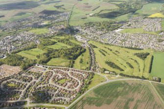 Oblique aerial view of McDonald Golf Course, looking to the SW.