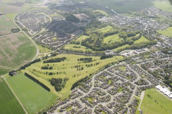 Oblique aerial view of McDonald Golf Course, looking to the SE.