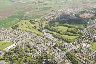 Oblique aerial view of McDonald Golf Course, looking to the NE.