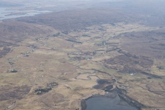 General oblique aerial view of Glendale, looking SE.