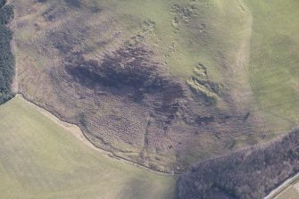 Oblique aerial view of Minto Hills, looking NE.