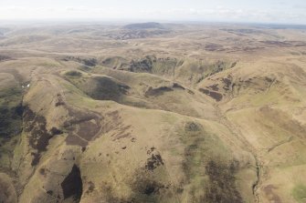 General oblique aerial view of Peelinick, Cheviot Hills, looking SSE.