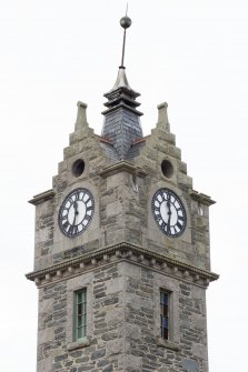 Detail of clock.