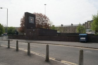 View from the north to St Georges Cross subway station.