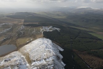 General oblique aerial view of Dumglow, looking W.