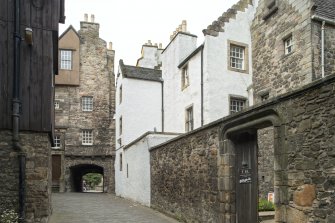 General view of Bakehouse Close, 146 Canongate, Edinburgh, from S.