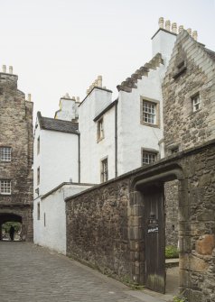 General view of Bakehouse Close, 146 Canongate, Edinburgh, from SW.