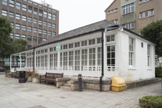 General view of former Montessori Nursery building, Moray House College of Education, St John's Street, Edinburgh, from SE.
