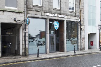 View of the Brewdog Bar frontage, taken from south east