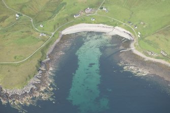 Oblique aerial view of Culkein Township, looking W.