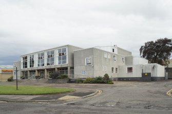 General view of  front and west elevations from North West.