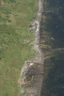 Oblique aerial view of Shannochie Harbour, looking to the E.