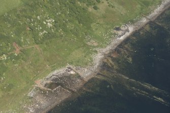 Oblique aerial view of Shannochie Harbour, looking to the NE.