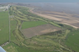 Oblique aerial view of Southerness Golf Course, looking to the E.