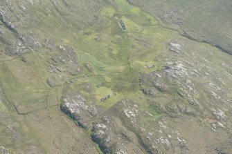 Oblique aerial view of Poulouriscaig, looking to the SE.