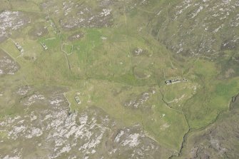 Oblique aerial view of Poulouriscaig, looking to the SE.
