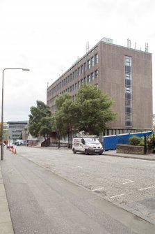 General view of St John's Street, showing Charteris Land, Moray House College of Education, Edinburgh, from N.