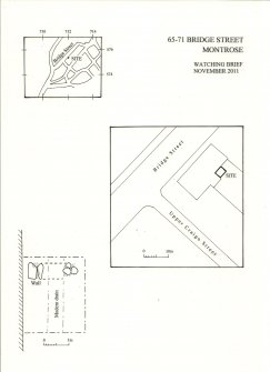 Site Plan, 65-71 Bridge Street, Montrose