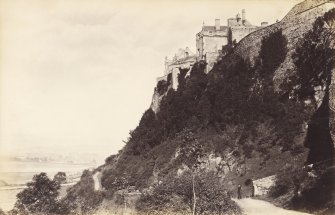 View of Stirling Castle.
