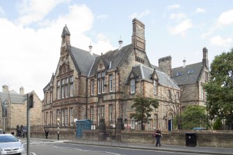 General view of Milton House School, 86 Canongate, Edinburgh, from NW.