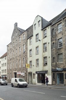 General view of front elevation of 238-248 Canongate, Edinburgh, from NW.