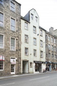 General view of front elevation of 246 and 248 Canongate, Edinburgh, from NE.