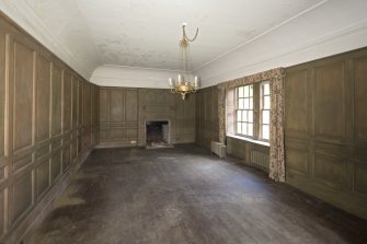 Ground floor. Dining room from south.