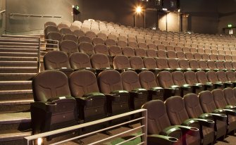 Interior. General view of seating in cinema.