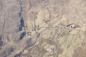 Oblique aerial view of Culkein, looking SW.