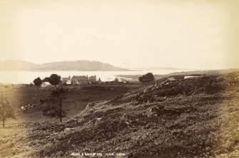 Distant view. 
Titled: 'Arisaig and Sguir of Eigg 14006 G.W.W.