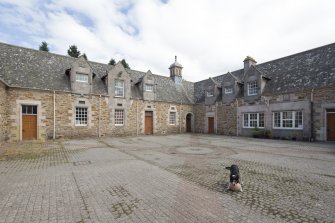 Courtyard from south west.