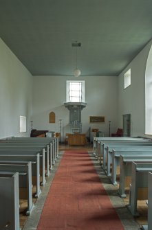 View of interior from west