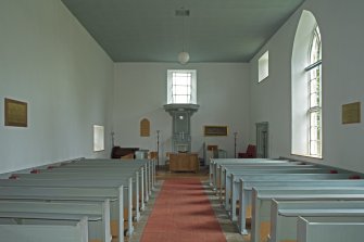 View of interior from west end