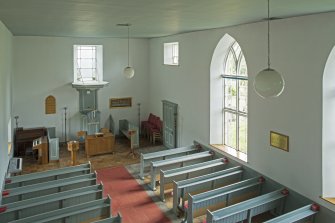 View from balcony to west